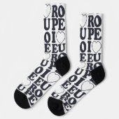 I LIEBE EUROPA SOCKEN (Linkes Detail)