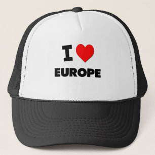 I Liebe Europa Truckerkappe