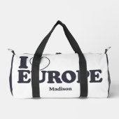 I LIEBE EUROPE INDIVIDUELLE NAME DUFFLE BAG (Vorderseite)