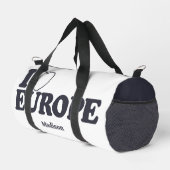 I LIEBE EUROPE INDIVIDUELLE NAME DUFFLE BAG (Rechte Ecke)