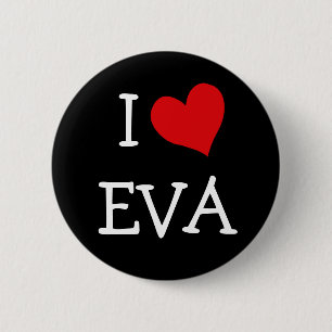 I Liebe Eva Button