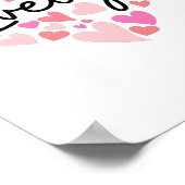 I Liebe Evelyn Poster (Ecke)