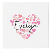 I Liebe Evelyn Würfel (Vorderseite)