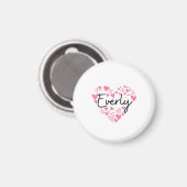 I Liebe Everly ] Magnet (Vorderseite/Rückseite)