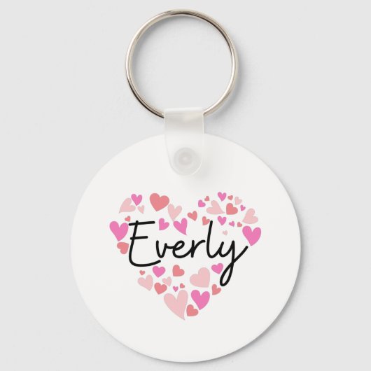I Liebe Everly ] Schlüsselanhänger (Vorderseite)