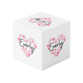 I Liebe Everly ] Würfel (Rückseite Schrägansicht)