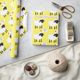 I Liebe Ewe Geschenkpapier