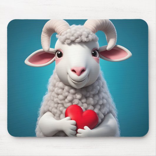 I Liebe Ewe Mousepad (Vorne)