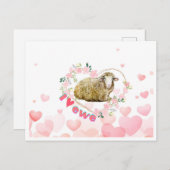 I Liebe Ewe Postkarte (Vorne/Hinten)