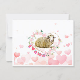 I Liebe Ewe Postkarte