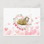 I Liebe Ewe Postkarte (Vorderseite)