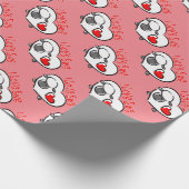 I Liebe Ewe Romantische Zitate Geschenkpapier (Ecke)