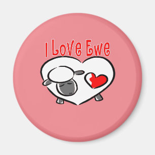 I Liebe Ewe Romantische Zitate Magnet