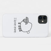 I Liebe Ewe Sheffield Case (Rückseite (Horizontal))