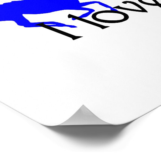 I Liebe Exotics Poster (Ecke)