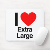 i Liebe extra groß Mousepad (Mit Mouse)