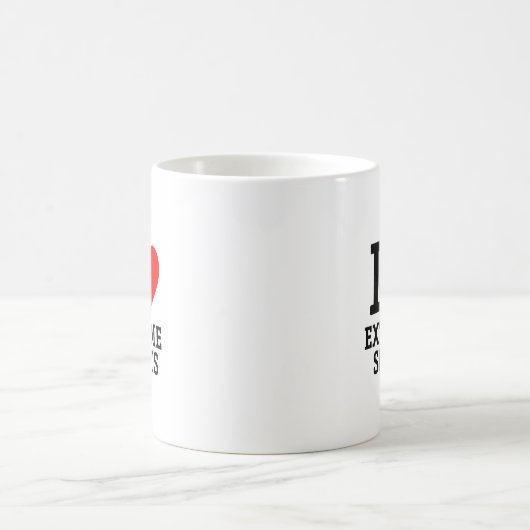I Liebe Extremsport Kaffeetasse (Mittel)