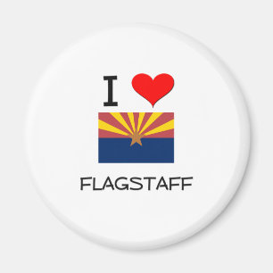 I Liebe FAHNENMAST Arizona Magnet