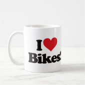 I Liebe-Fahrräder! Kaffeetasse (Links)