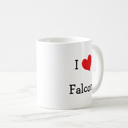 I Liebe Falcon Kaffeetasse (VorderseiteRechts)
