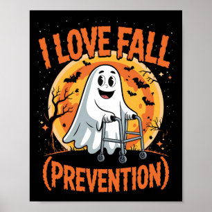 I Liebe Fall Prävention Physikalische Therapie Hal Poster
