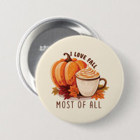 I Liebe Fall - Pumpkin und Pumpkin GewürzLatte