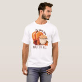 I Liebe Fall - Pumpkin und Pumpkin GewürzLatte T-Shirt (Vorne ganz)