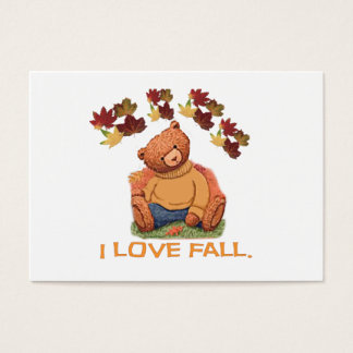 I Liebe Fall Teddy Bär