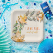 I Liebe fällt am häufigsten Pappteller (Party)