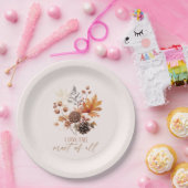 I Liebe fällt am meisten - Blätter Pappteller (Party)