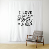 I Liebe fällt am meisten klassischen T - Shirt Wandteppich (Beispiel)