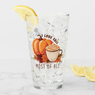 I Liebe fällt am meisten - Latte & Herbst Vibes Glas