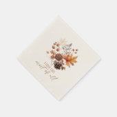 I Liebe fällt die meisten Blätter Serviette (Ecke)