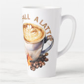 I Liebe fällt ein Latte' Milchtasse (Rechts)