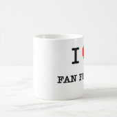 I LIEBE-FAN-FIKTION KAFFEETASSE (Mittel)