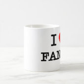 I Liebe Fanny Kaffeetasse (Mittel)