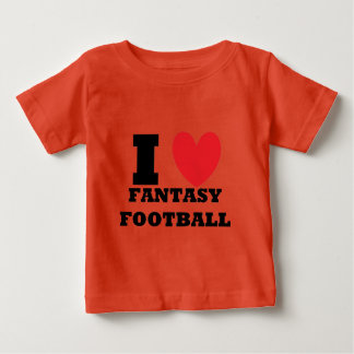 I Liebe Fantasy Football Baby T-shirt