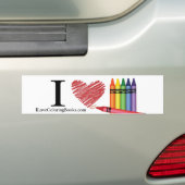 I Liebe-Farbton-Buch-Aufkleber Autoaufkleber (Auf Auto)