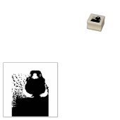 I Liebe Fasan Gummistempel (Stempel)