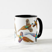 I Liebe-Fasan-Wecker-Tasse Tasse (VorderseiteRechts)