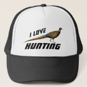 I Liebe Fasanenjagd Truckerkappe (Vorderseite)