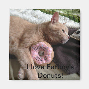 I Liebe Fatboy's Donuts Magnet