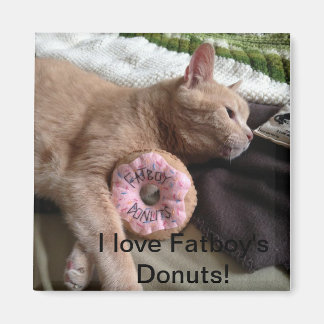 I Liebe Fatboy's Donuts Magnet