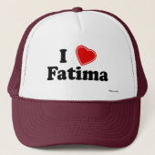 I Liebe Fatima Truckerkappe (Vorderseite)