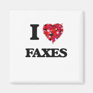 I Liebe Faxe Magnet