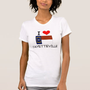 I Liebe Fayetteville Nord-Carolina T-Shirt