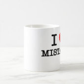 I Liebe-Fehler Kaffeetasse (Mittel)