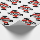 I Liebe-Feld-Hockey Geschenkpapier (Ecke)