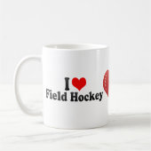 I Liebe-Feld-Hockey Kaffeetasse (Links)