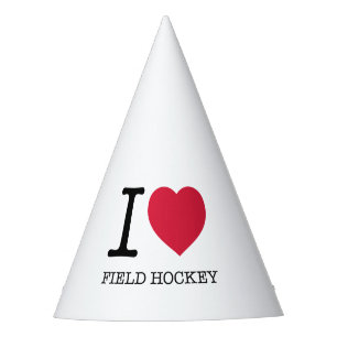 I LIEBE FELD HOCKEY PARTYHÜTCHEN